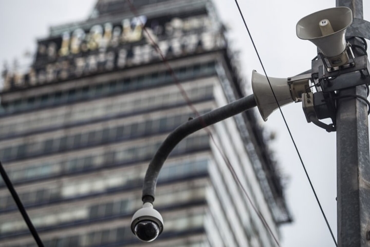 CDMX alerta sísmica postes