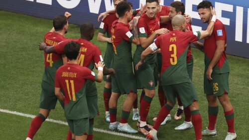 Mundial de Fútbol 2022: Portugal - Suiza