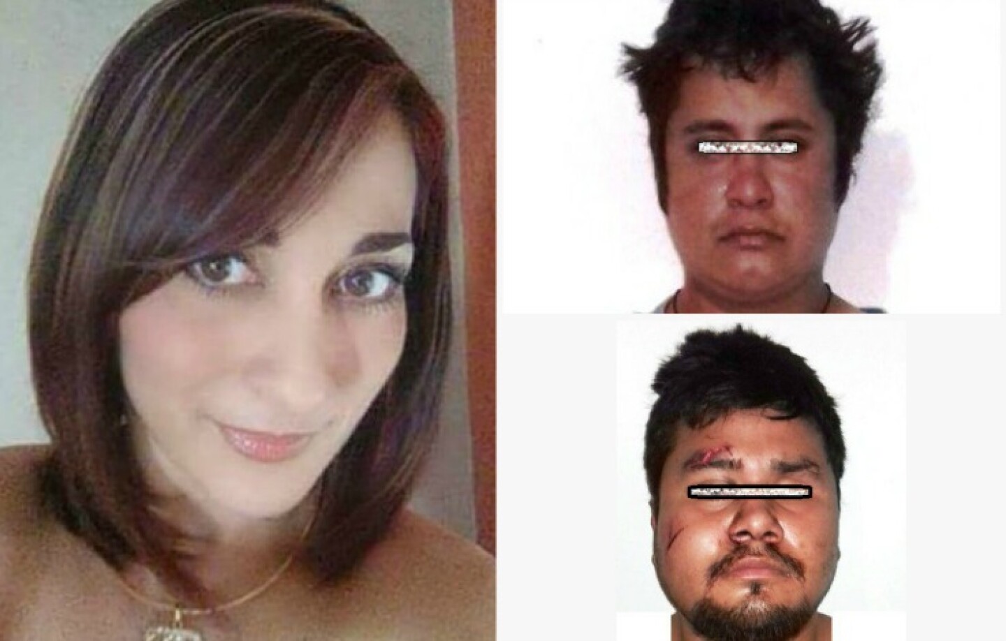 Collage asesinada San Andrés cortada