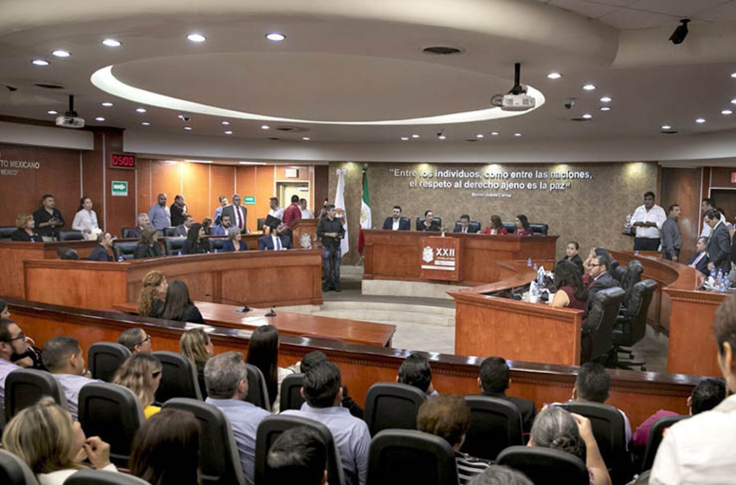 MEXICALI, BAJA CALIFORNIA, 01JULIO2019.- Los diputados entrantes de la XXIII Legislatura de Baja California, tomaron protesta y realizaron la Sesión de Apertura en las instalaciones del recinto parlamentario. La sesión se realizó durante la noche miér