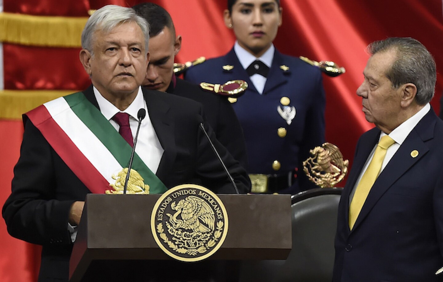 MEXICO-INAUGURATION-LOPEZ OBRADOR