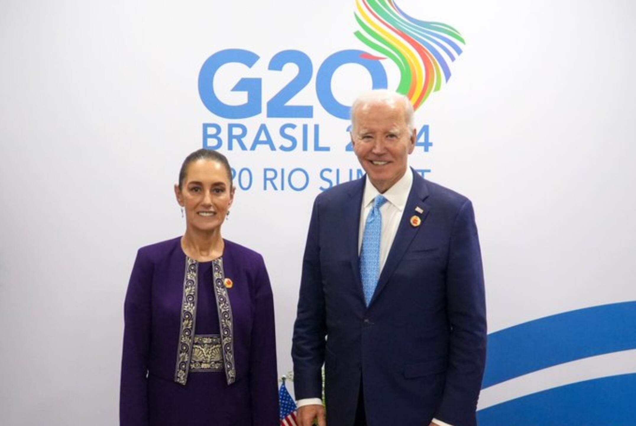Sheinbaum-Biden-G20