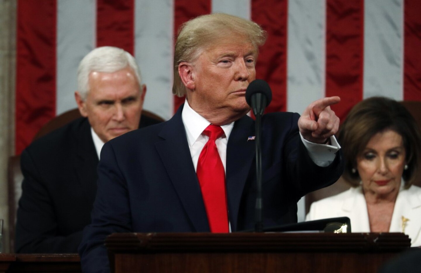 President Trump Gives State Of The Union Address