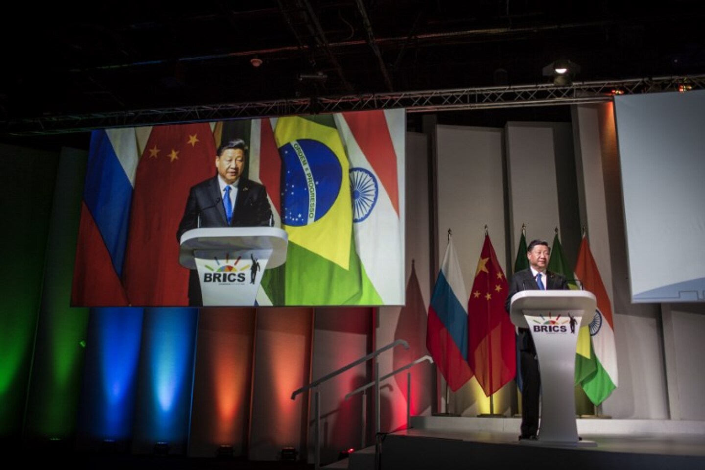 SAFRICA-CHINA-ECONOMY-SUMMIT-BRICS