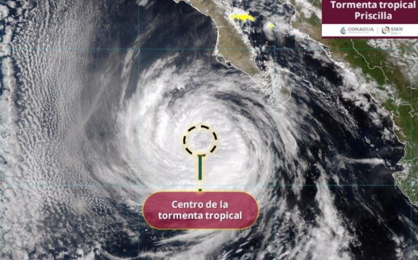 Tormenta tropical Priscila