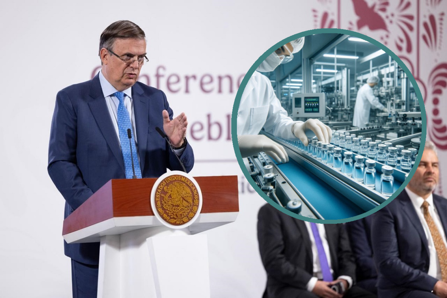 Inversión de farmacéuticas Marcelo ebrard