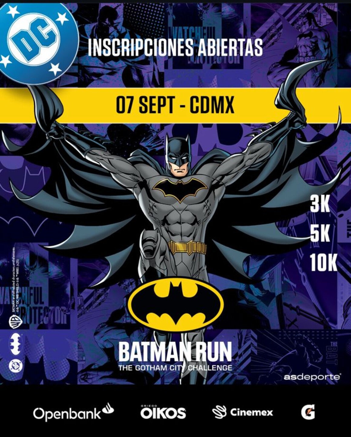 Batman Run 2025 en CDMX: fechas, precios e inscripciones para la ...
