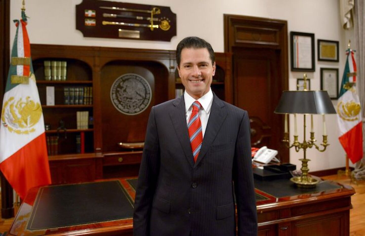 CIUDAD DE MÉXICO, 20OCTUBRE2018.- Enrique Peña Nieto presidente de la República, durante mensaje en torno a la caravana de centroamericanos que se encuentran el frontera sur de México.FOTO: PRESIDENCIA /CUARTOSCURO.COM