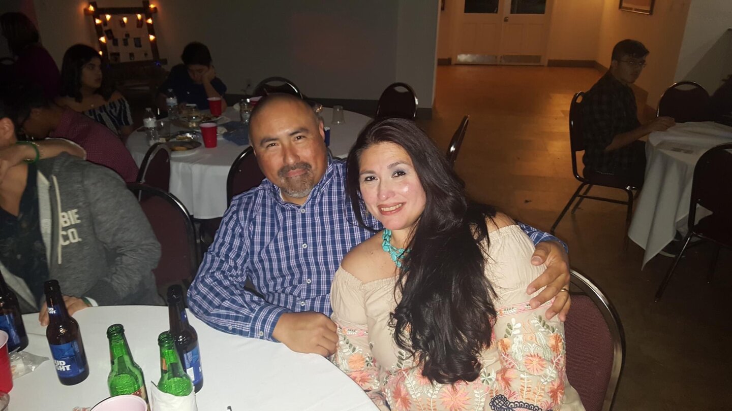 esposo de maestra Texas