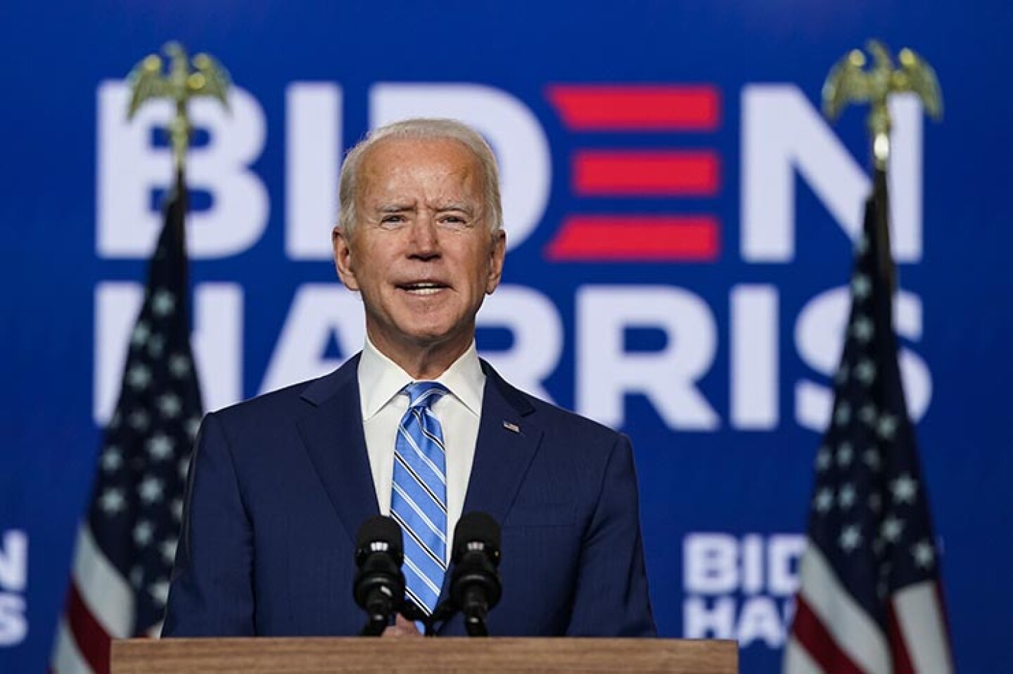 Democratic Presidential Nominee Joe Biden Speaks Day After Election Day, As Results Still Await