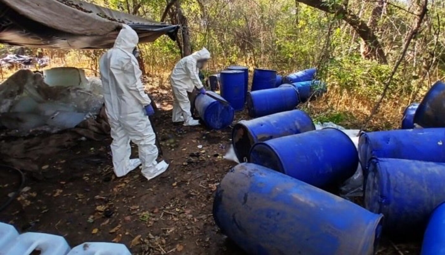 Laboratorio droga operativo sinaloa culiacán Harfuch.jpg