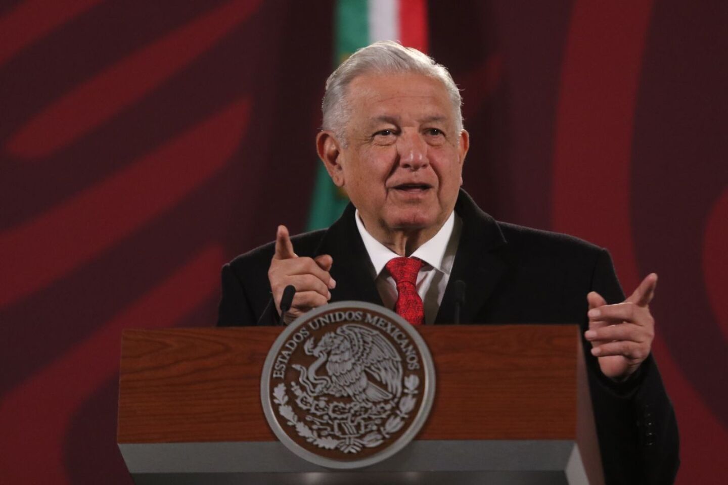 Andrés Manuel López Obrador, Presidente de México, habló sobre el caso de hijo José Ramón López Beltrán y de la veda electoral por el próximo proceso de revocación de mandato, durante la mañanera.