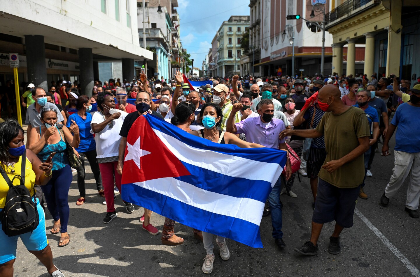 CUBA-POLITICS-DEMONSTRATION-DIAZ-CANEL