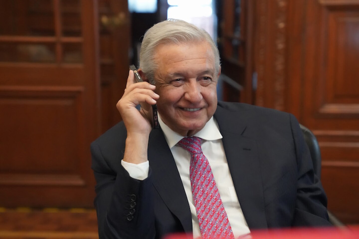 20-04-2022 Presidente AMLO llamada Jean-Luc Melenchon