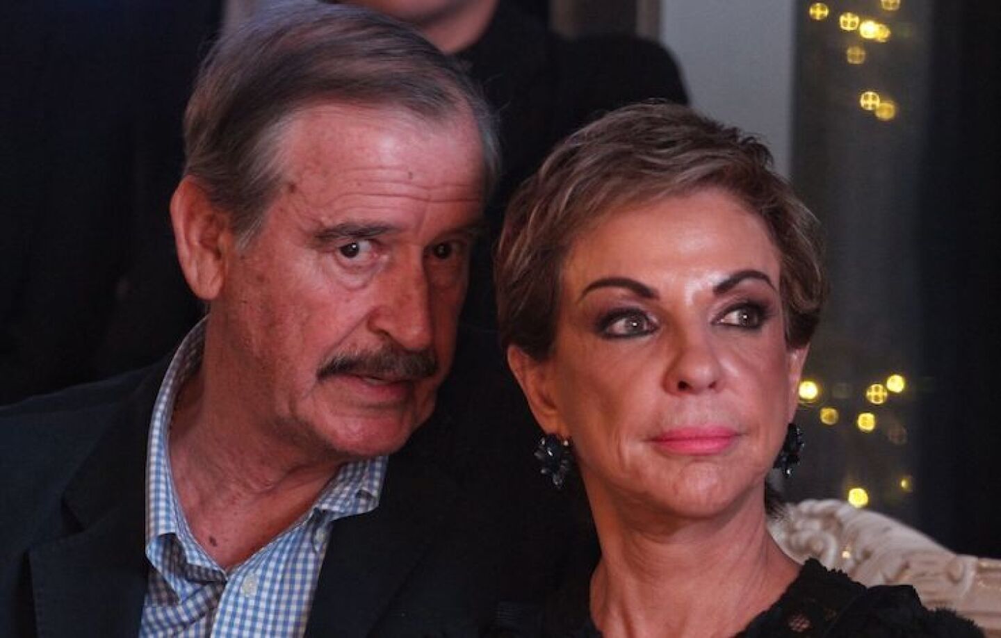 CIUDAD DE MÉXICO, 26JUNIO2017.- El ex presidente Vicente Fox y su esposa Marta Sahagún, presentaron el Hotel Hacienda San Cristóbal y San Cristóbal Center.FOTO: ISAAC ESQUIVEL /CUARTOSCURO.COM