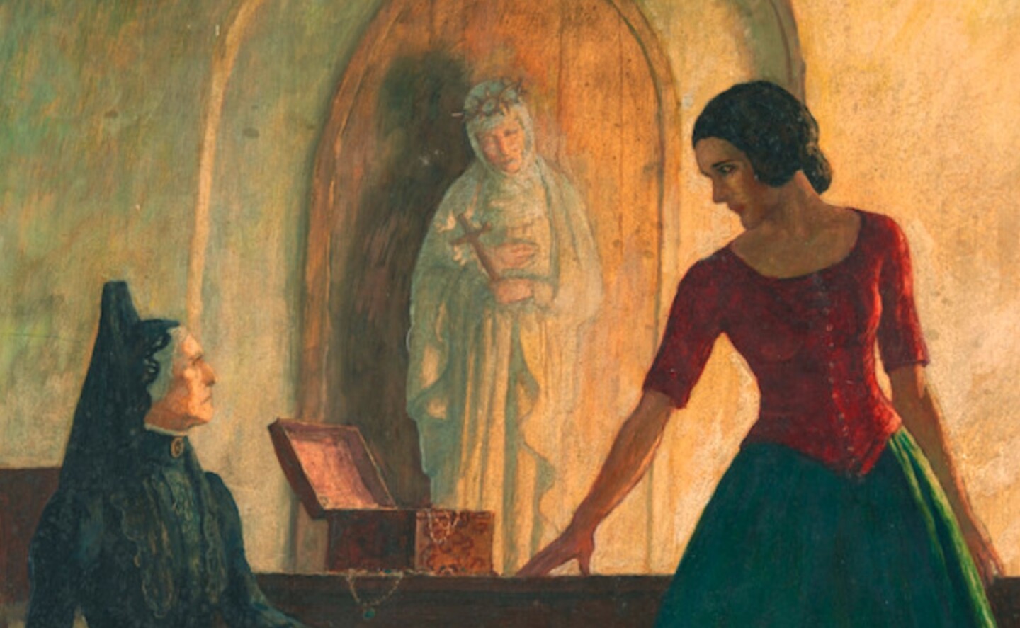 pintura_mujer_dolares_subasta_Newell_Convers_Wyeth