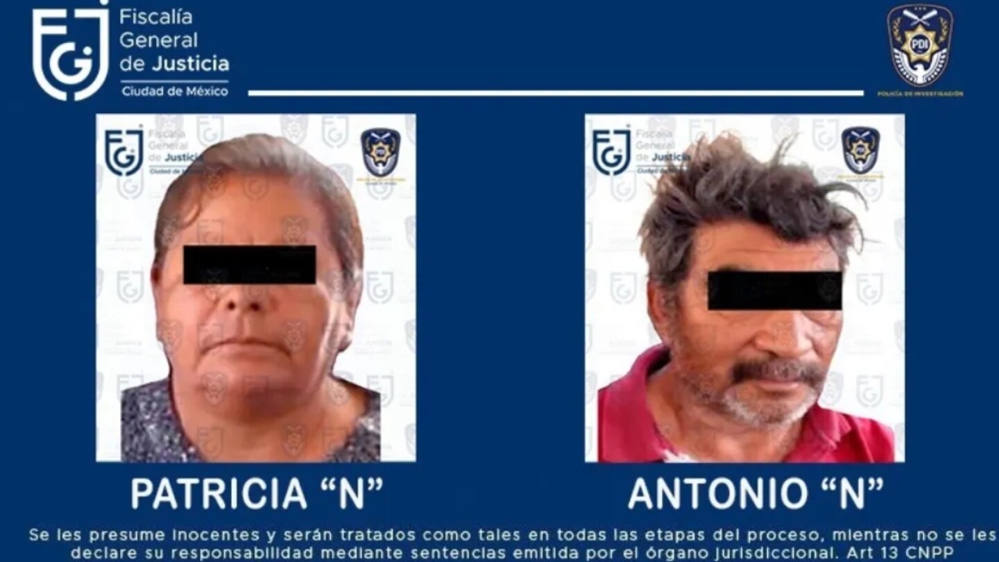 pareja-detenidos-cdmx-paticia-antonio-secuestro