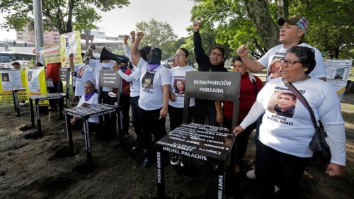 víctimas de desaparición