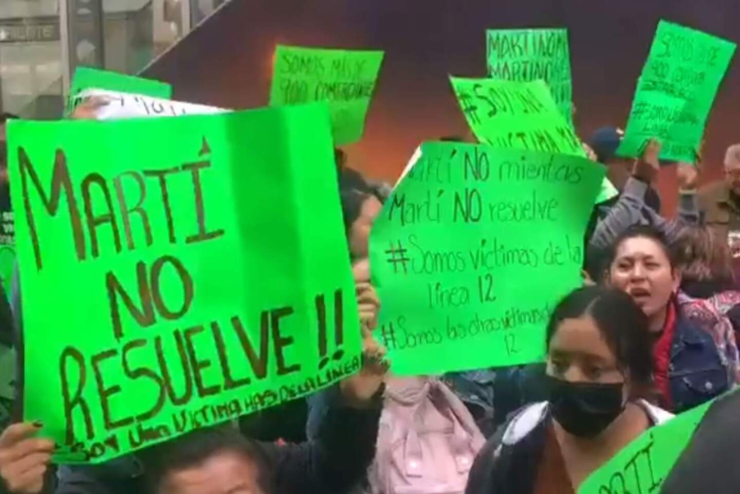 Protestas reapertura L12