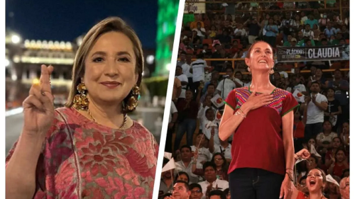 Xóchitl Gálvez y Claudia Sheinbaum