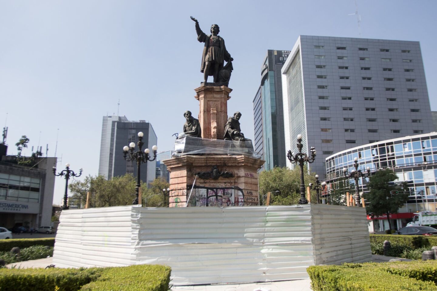 Resguardan edificios y calles en CDMX ante marcha contra la agresión a Melanie