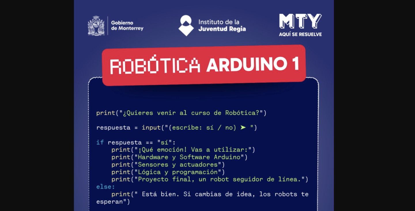 Curso de Robótica en Monterrey: fechas, registro y cómo obtener beca del 60%