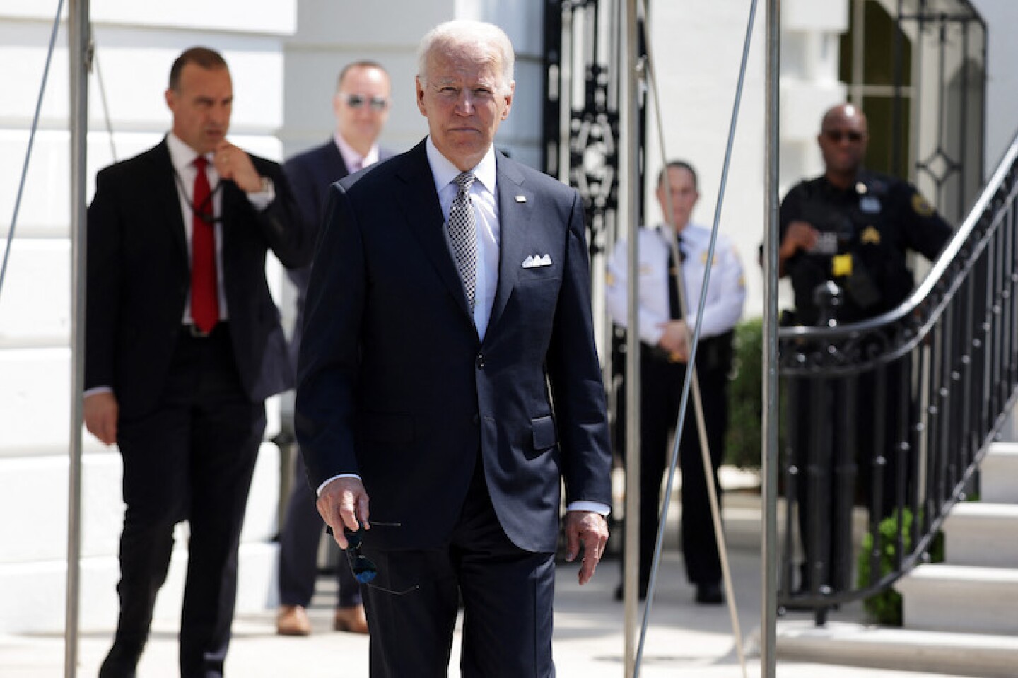 President Biden Departs The White House Enroute To Delaware