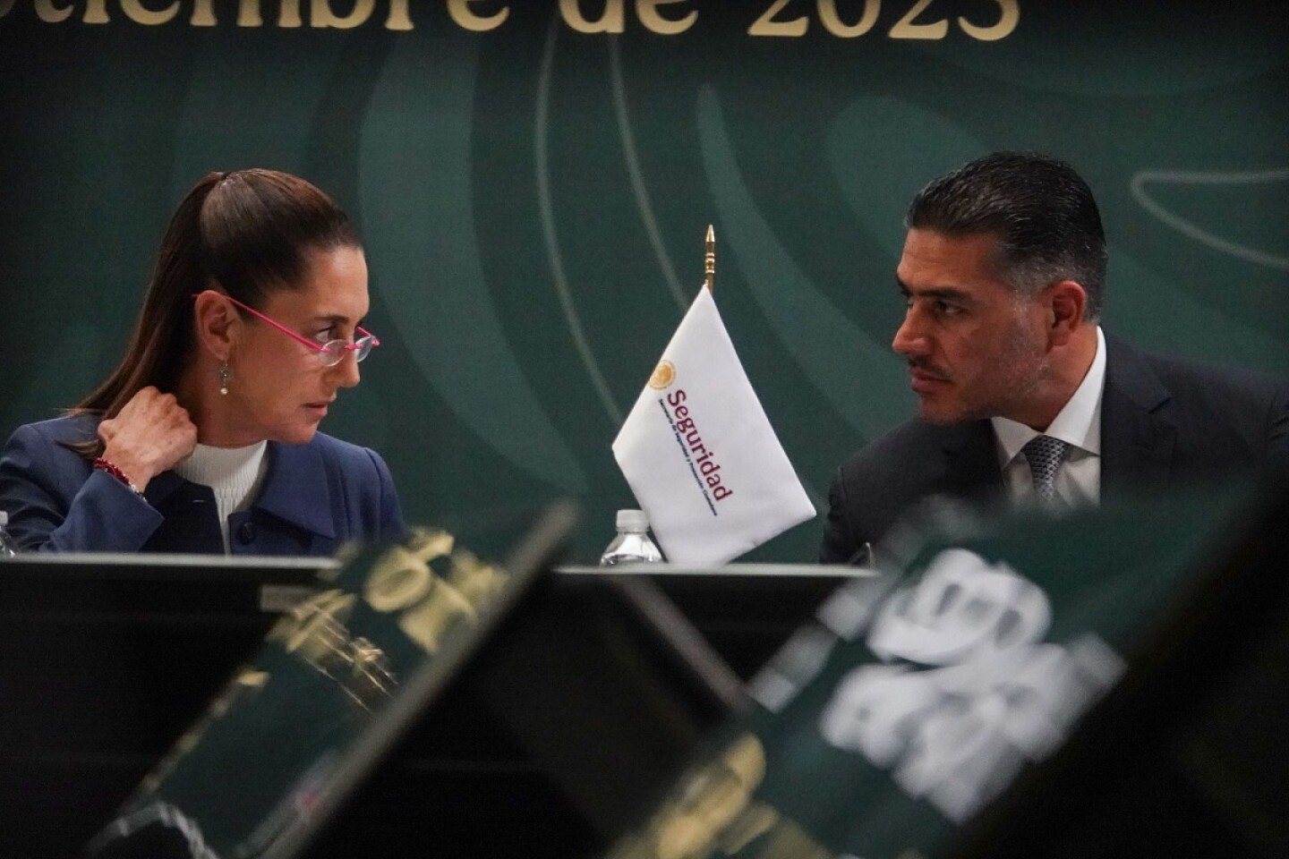 Sheinbaum Sesión Consejo Nacional Seguridad sheinbaum harfuch