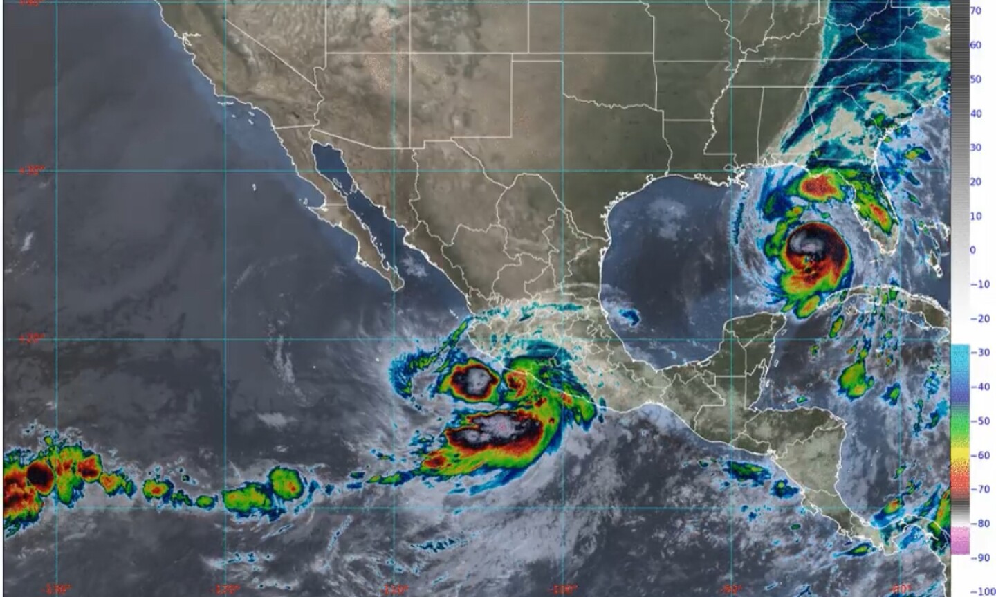 Huracán John en México
