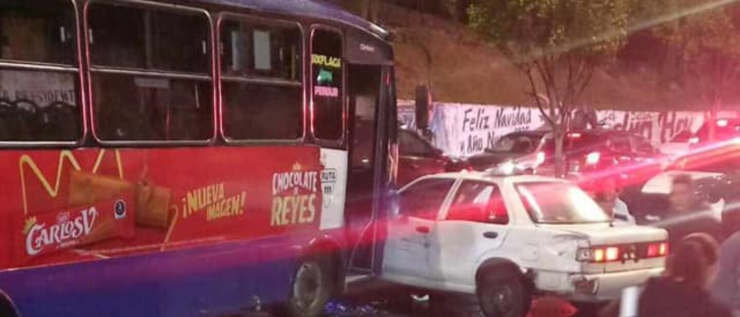 Accidente en la Picacho-Ajusco hoy