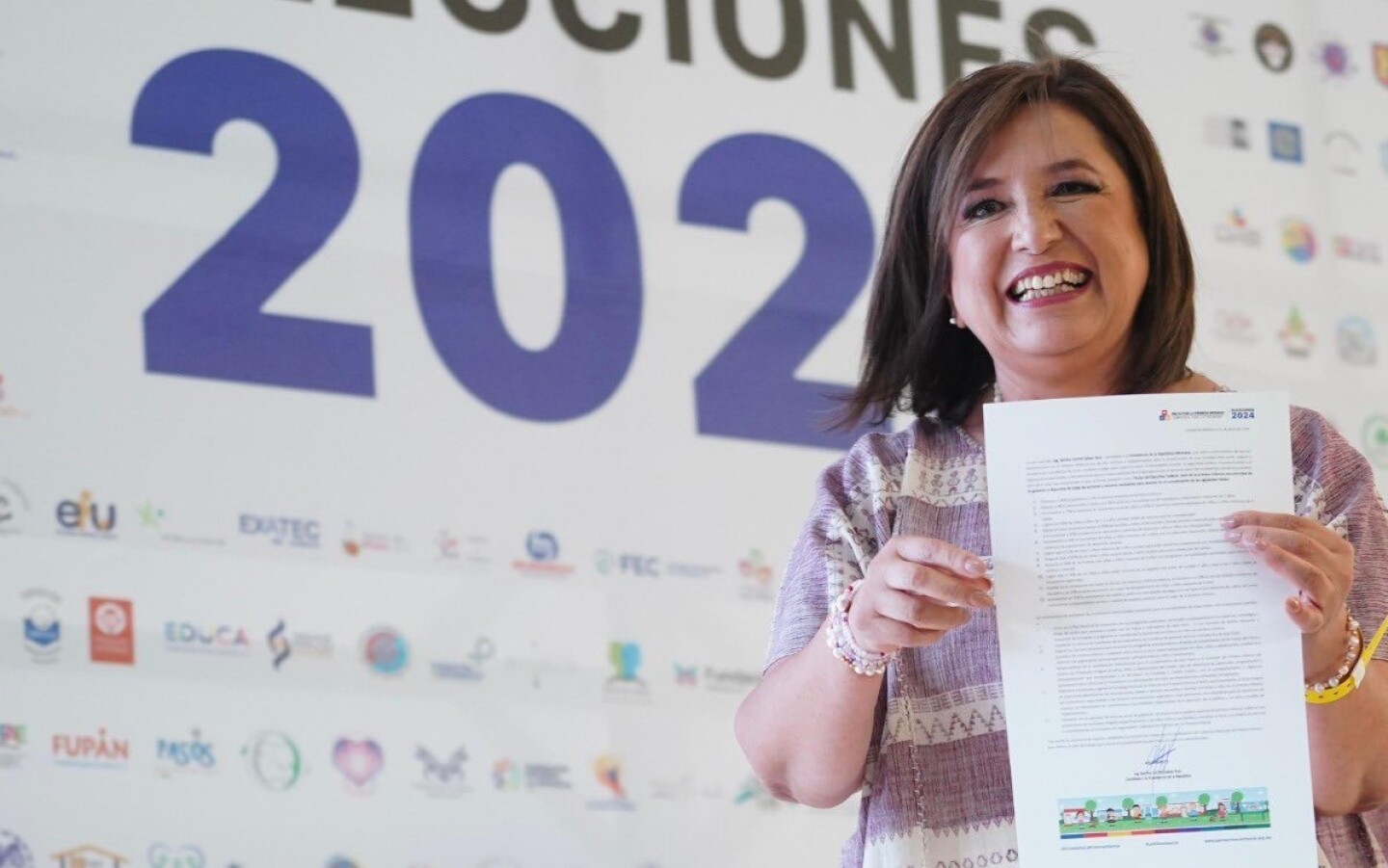 Xóchitl Gálvez prepara segundo debate