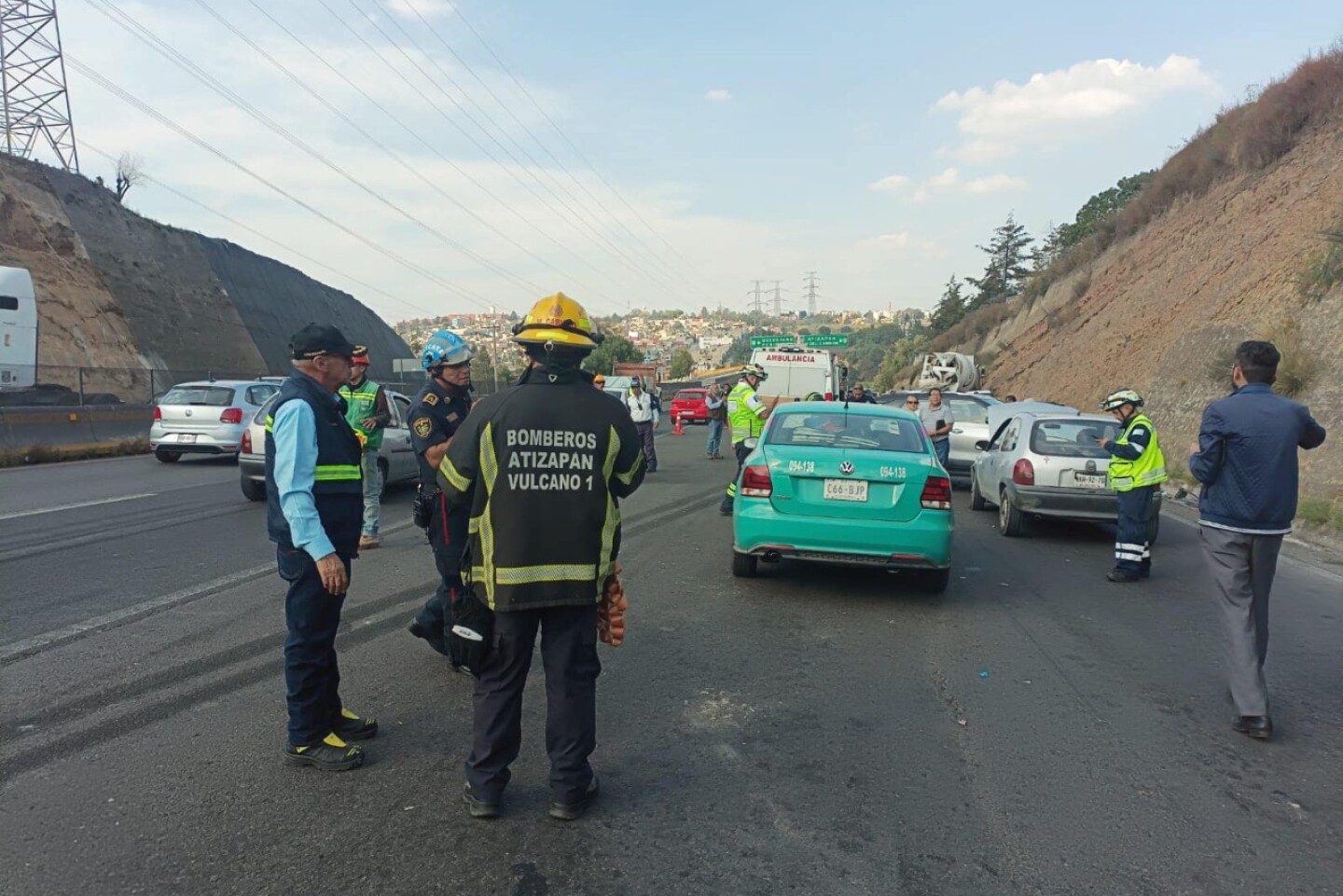 Accidente autopista Chamapa-Lechería