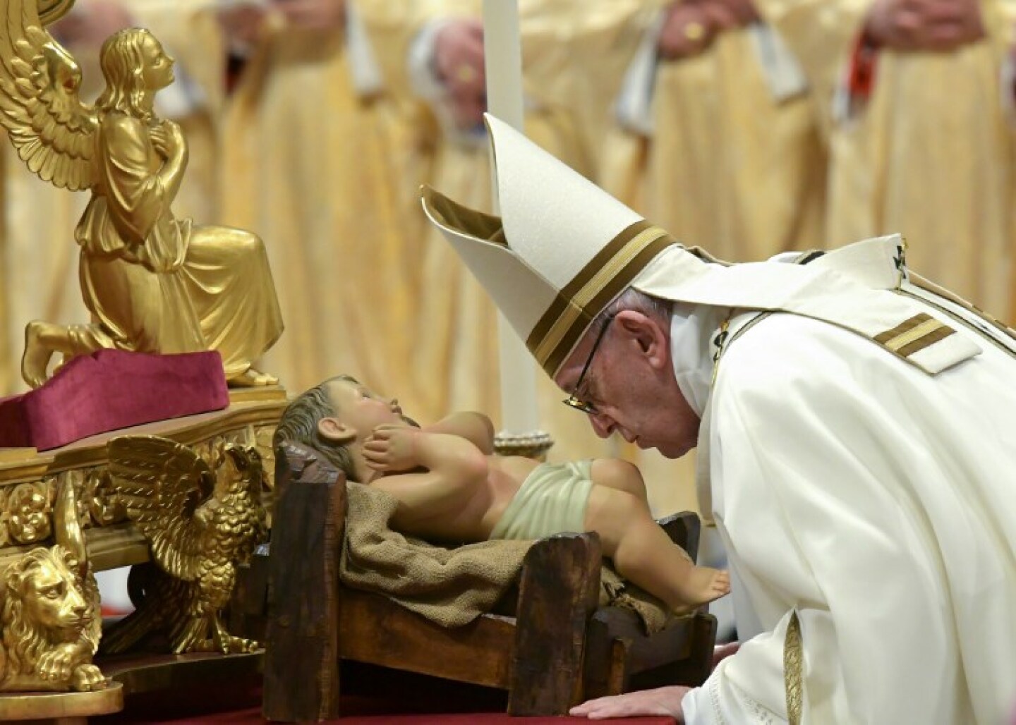 VATICAN-RELIGION-POPE-CHRISTMAS