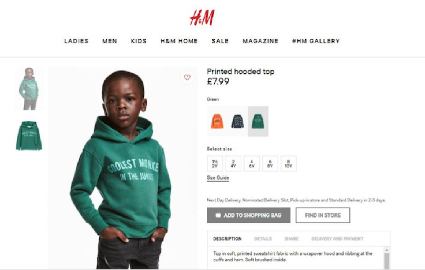 H&M JUMPER