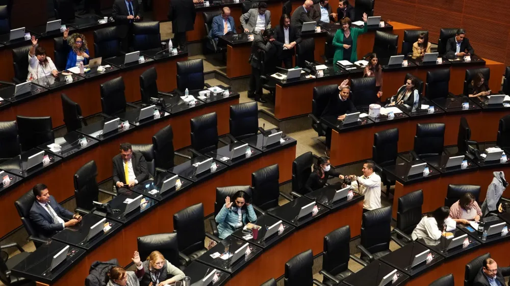 Sé realizo la Sesión Ordinaria en el Senado de la República