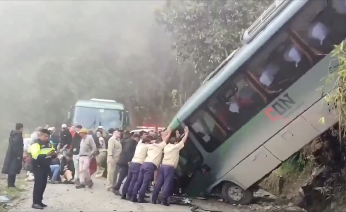 Mexicanos accidentados en Perú