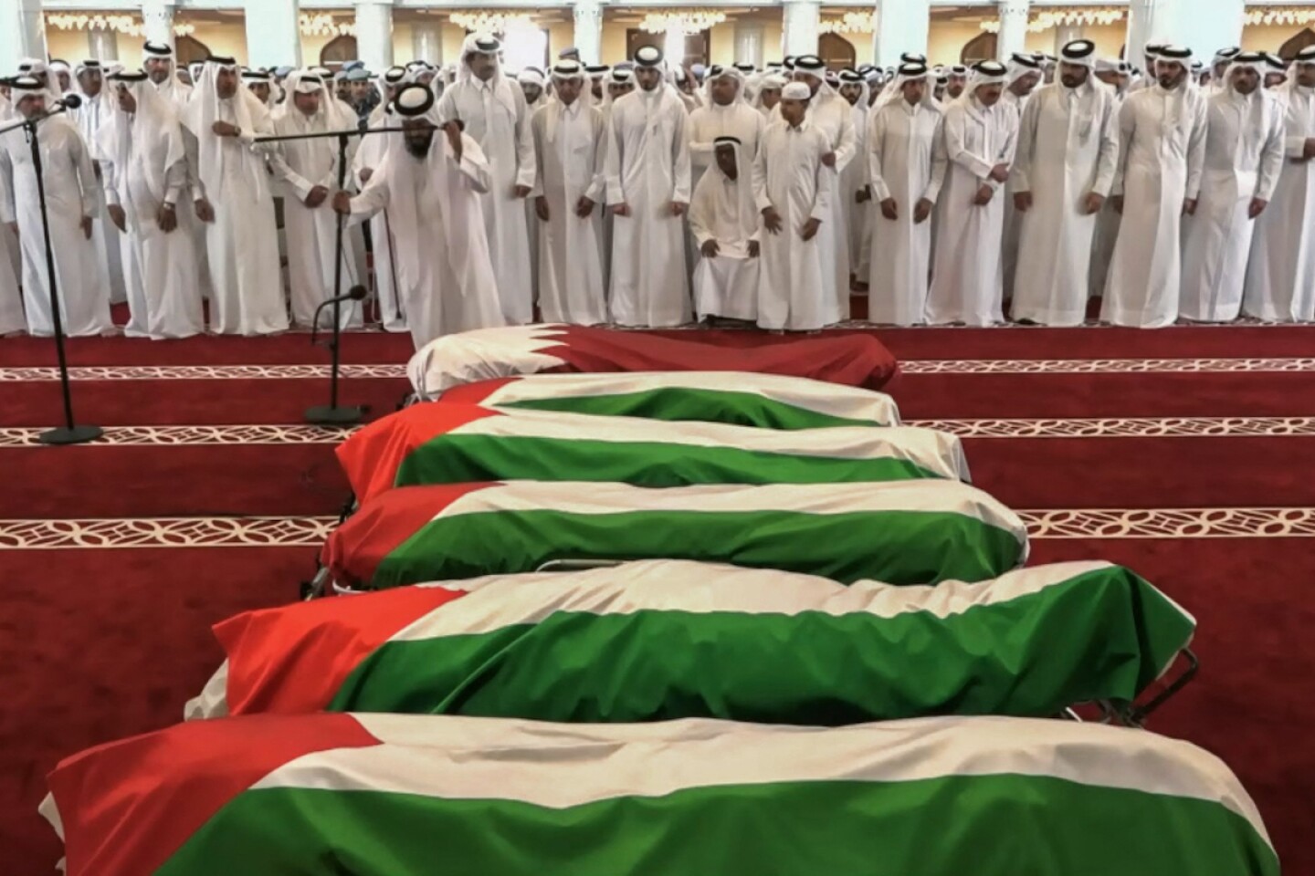 palestinos en Gaza