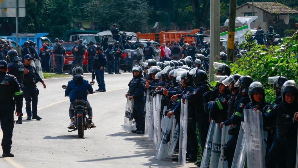 Retiran a transportistas de Valle de Bravo