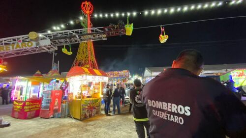 rescatan a menores en feria de querétaro