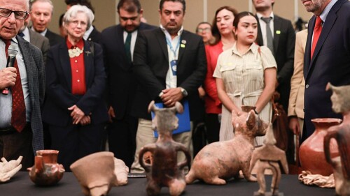 México recupera piezas arqueológicas