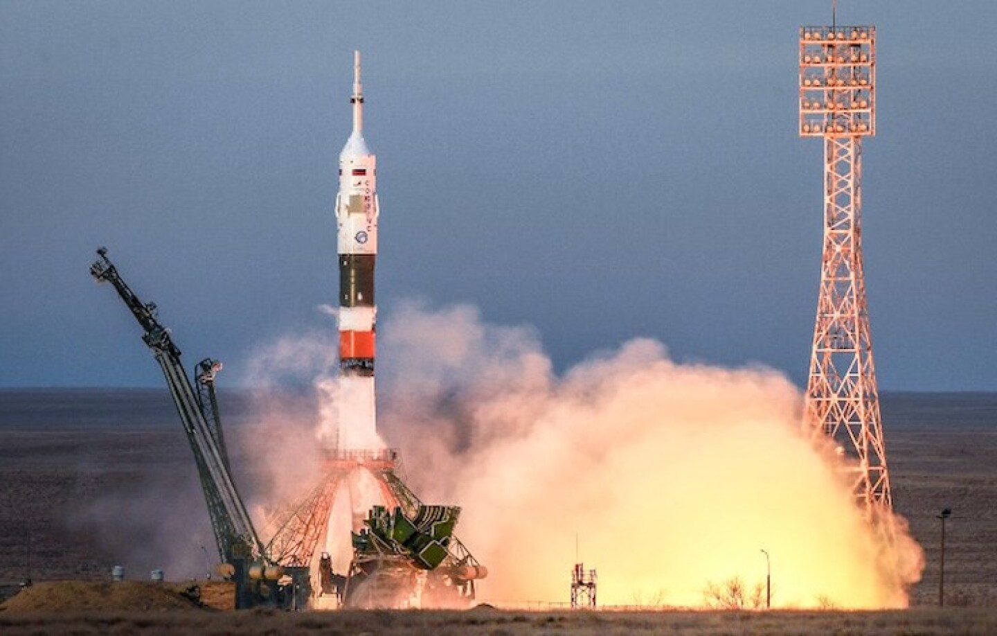 KAZAKHSTAN-RUSSIA-US-CANADA-SPACE-ISS
