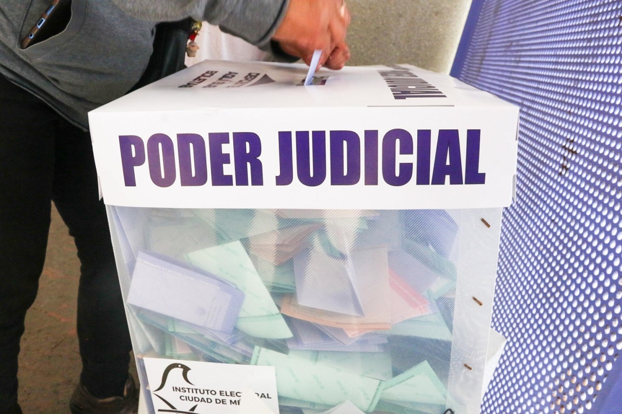 Elecciones 2025 Poder Judicial urna elección judicial