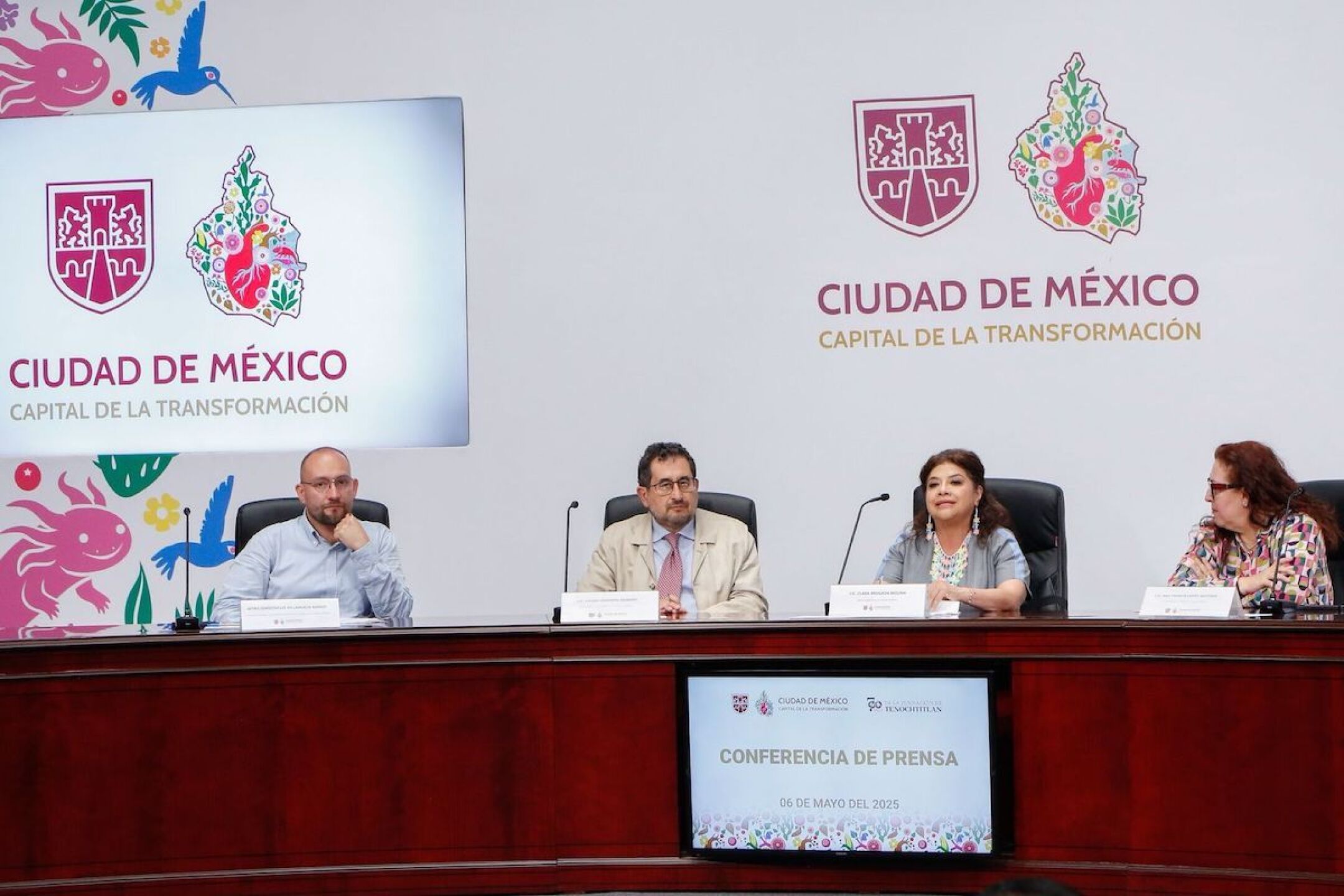 La jefa de Gobierno informa del Centro Forense.