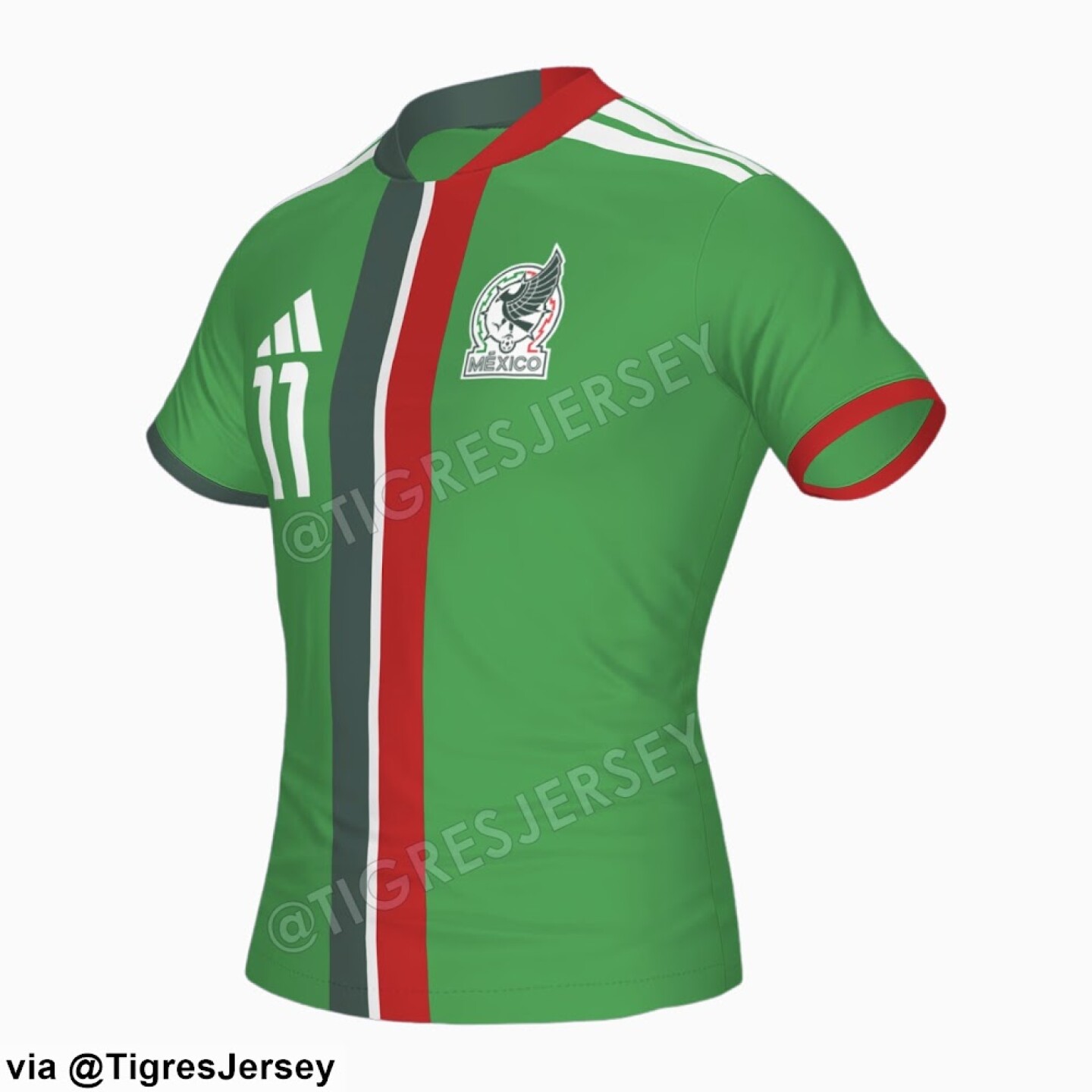 Jersey selección mexicana 2026