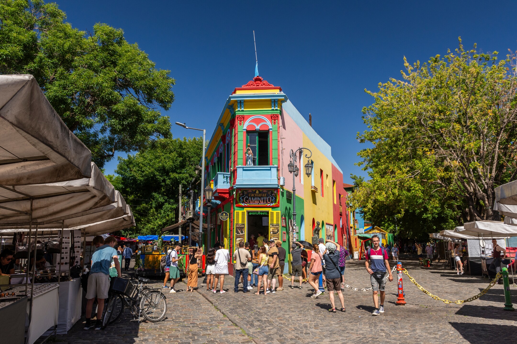 Buenos,Aires,,Argentina,-,February,20,,2024:,Beautiful,Colorful,Buildings