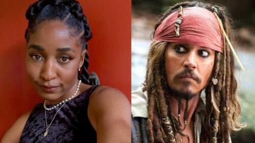 jack sparrow johnny depp Ayo Edeberi