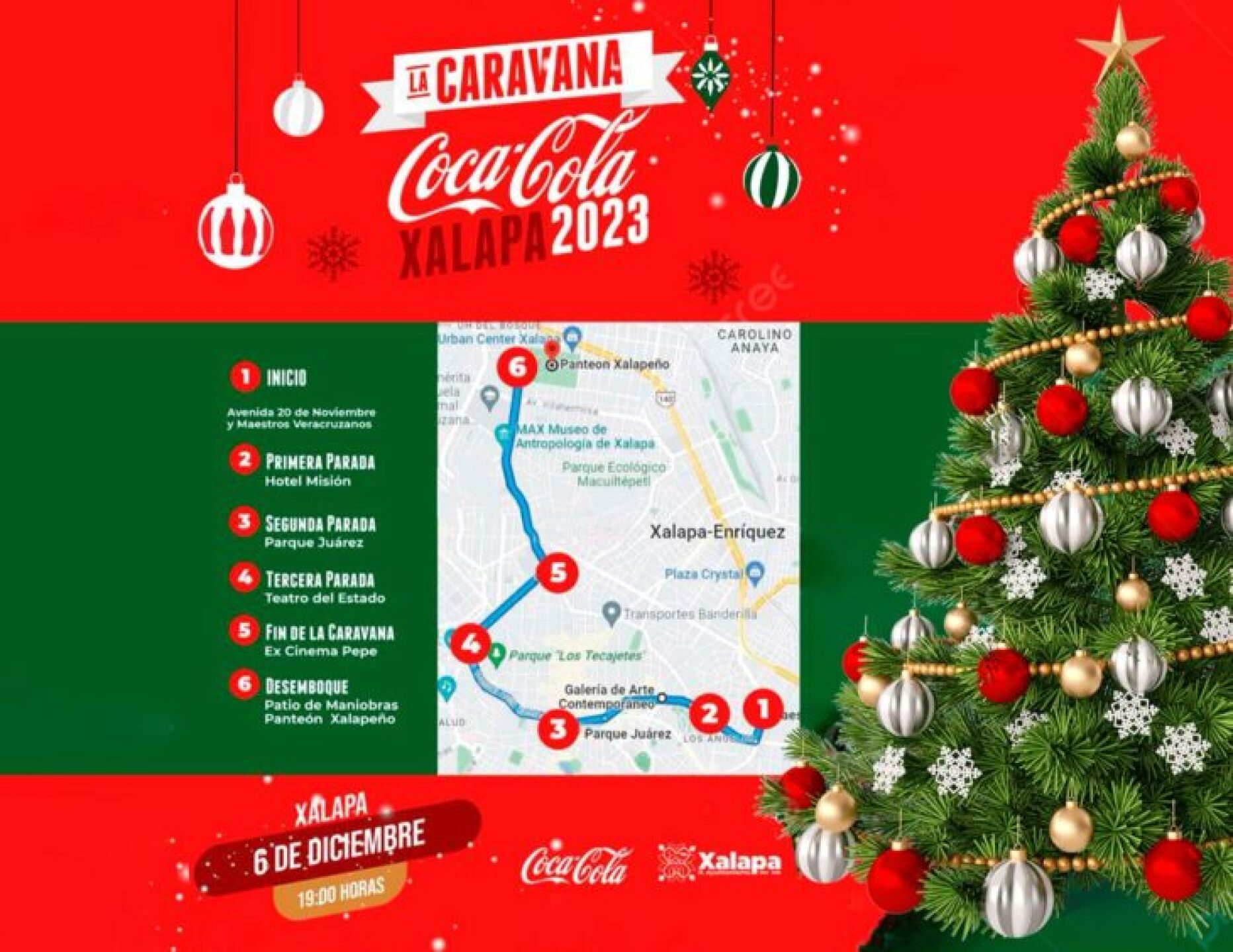 caravana-coca-cola-xalapa-veracruz-ruta-2023