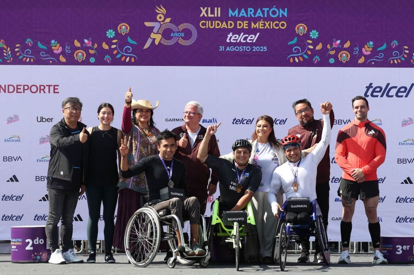 Premiación Maratón CDMX