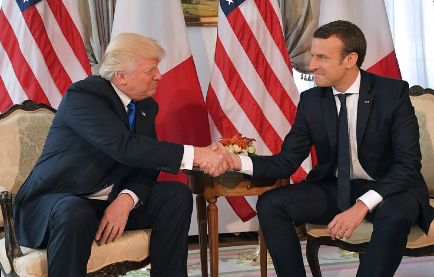 Trump-Macron