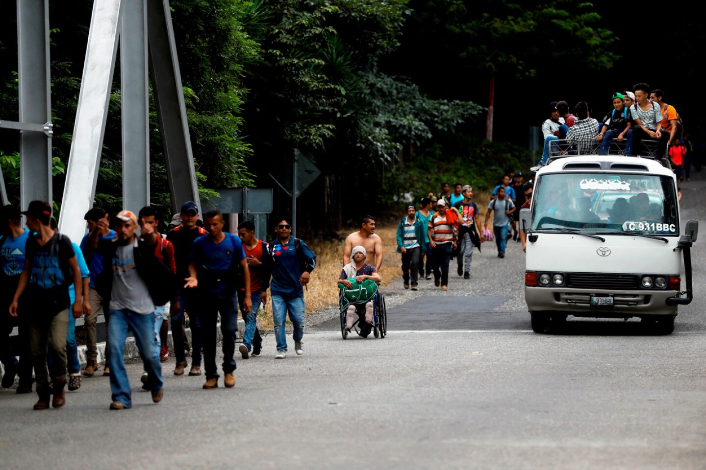 migración familias migrantes de Centroamérica